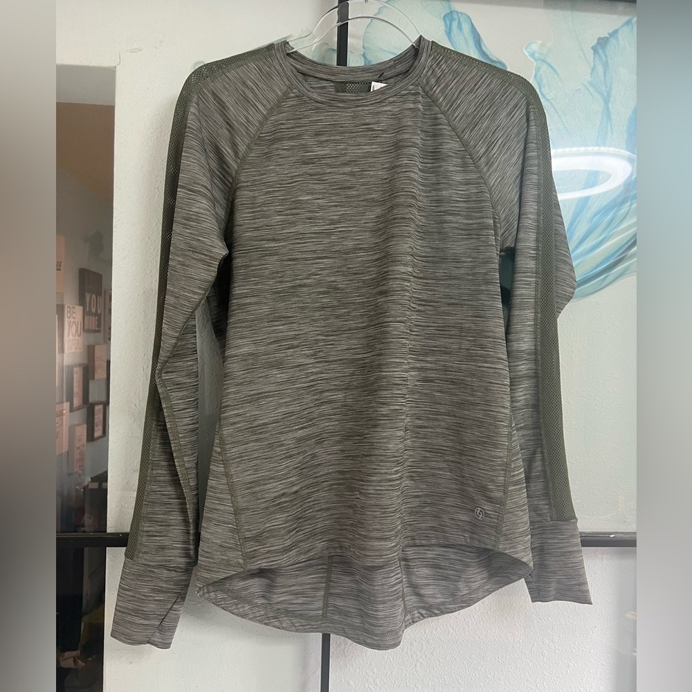 LIJA Gray Long Sleeve Top